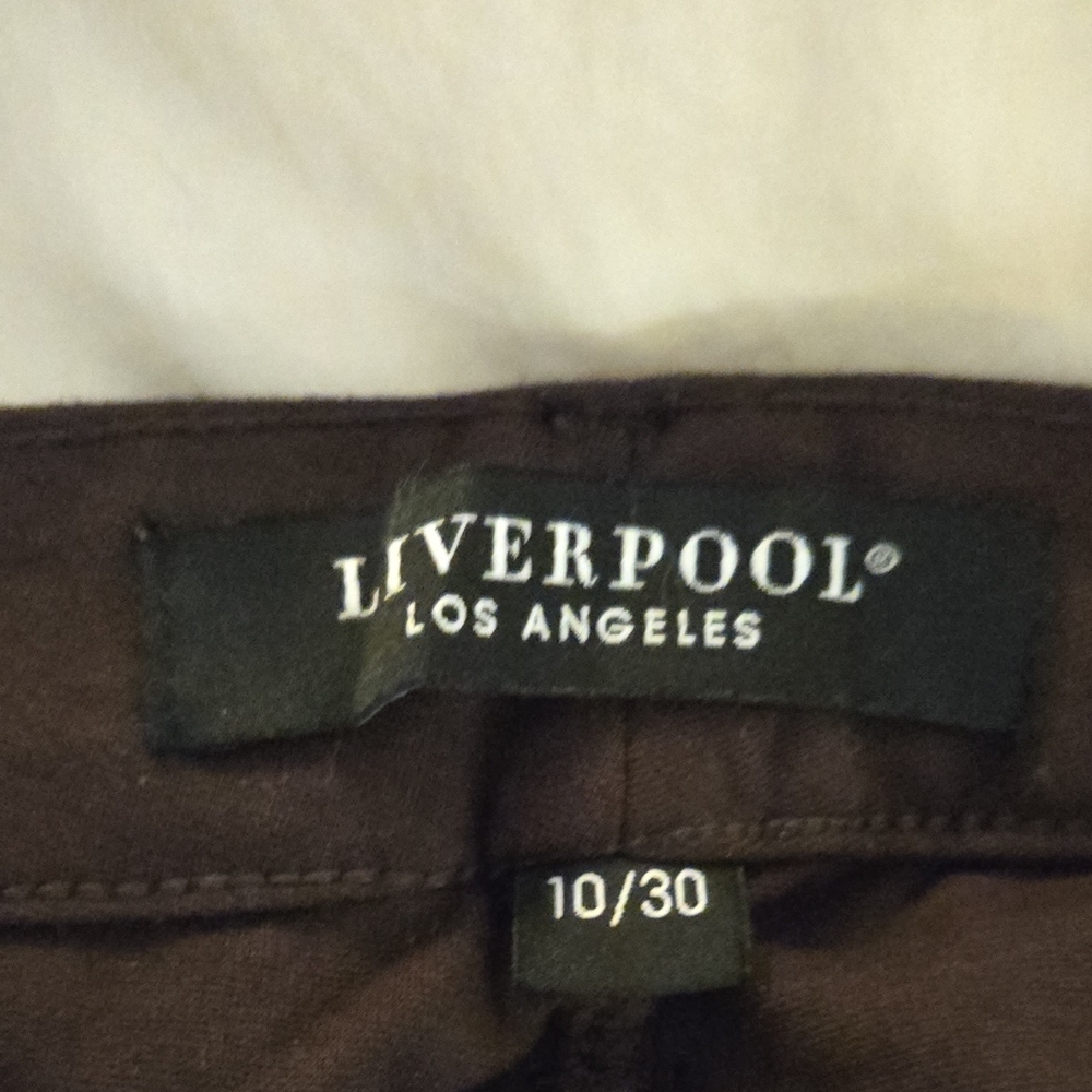 Liverpool Los Angeles Chocolate Trousers